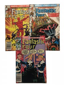Fantastic Four #233 #240 #265 Set Lot 1st Luna Maximoff She-Hulk Joins Byrne