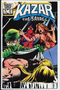 Ka-Zar the Savage #21 (1982) Ka-Zar