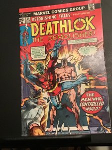 Astonishing Tales #34 (1976) high-grade Deathlok key! VF Wow!