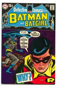 Detective Comics  #393 1969-DC Batman Robin Batgirl   FN/VF 