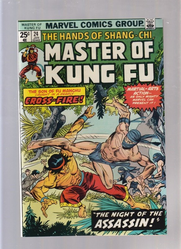 Master Of Kung Fu #24 - Night Of The Assassin! (8.5) 1975