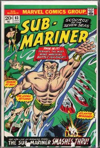 Sub-Mariner #63 (1973) Namor the Sub-Mariner