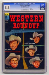 Western Roundup #8 (1954) CGC 8.5 VF+