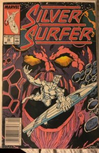 Silver Surfer #22 Newsstand Edition (1989) Silver Surfer 