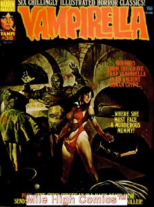 VAMPIRELLA  (MAGAZINE) (1969 Series) #38 Very Fine