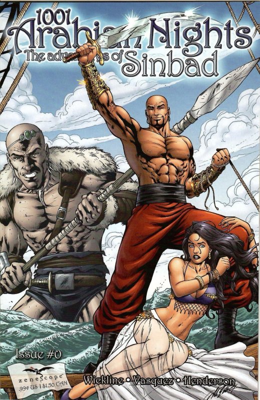 1001 Arabian Nights: The Adventures of Sinbad #0 (2008) New