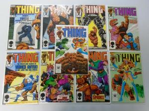 The Thing, Set:#1-36, 33 Different, Average 8.5/VF+ (1983)