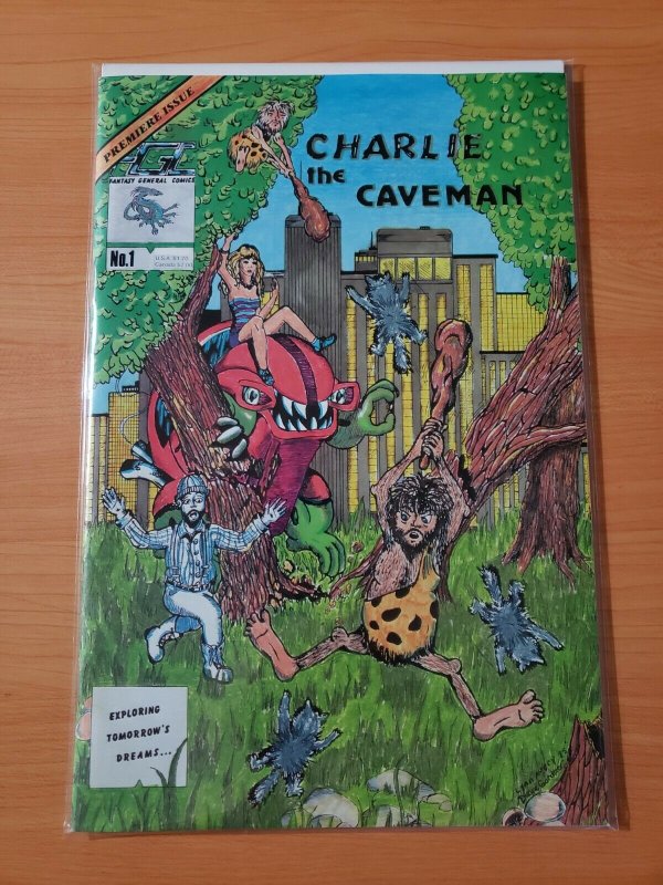 Charlie The Caveman #1 One-Shot ~ NEAR MINT NM ~ 1985 Fantasy General Comics 