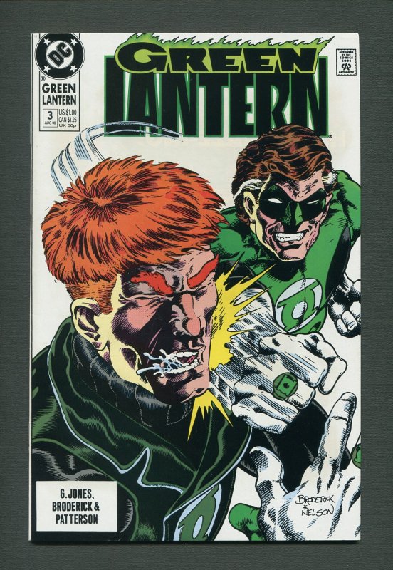 Green Lantern #3 / 8.5 VFN+  (2nd Series)  August 1990