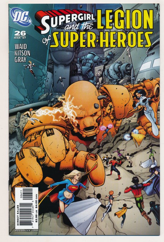 Legion of Super-Heroes (2005-2009 5th series) #1-50 VF/NM Complete series