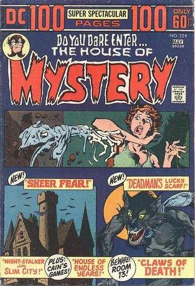 House of Mystery (1951 series) #224, VG (Stock photo)