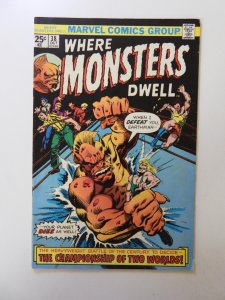 Where Monsters Dwell #38 (1975) FN+ condition