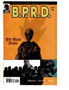 Lot Of 7 BPRD Dark Horse Comics Black Flame # 1 2 3 4 5 6 + Univ. Machine 1 CR28