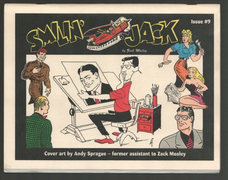 Smilin'Jack #9 1997-zack Mosley obit-Reprints newspaper comic strips from 19...