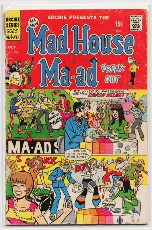 Archie's Madhouse #71 (1969)