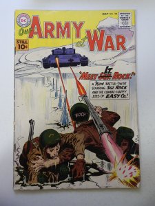 Our Army at War #106 (1961) VG- Condition moisture stains 1/4 tear f&b cover