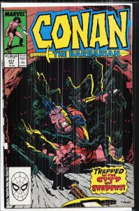 Conan the Barbarian #217 Direct Edition (1989) Conan