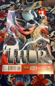 Thor #1 (2014)Jane foster as thor 1st app