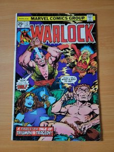 Warlock #12 ~ VERY GOOD - FINE FN ~ 1976 Marvel Comics