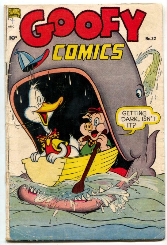 Goofy Comics #32 1949- Golden Age Funny Animals- Frazetta incomplete