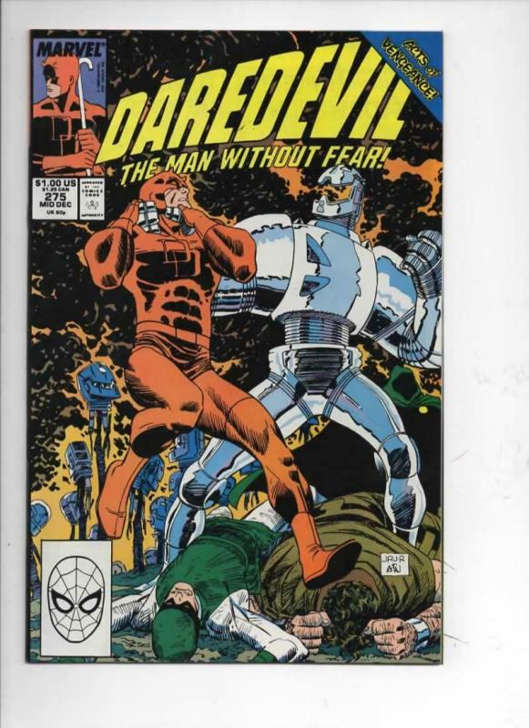 DAREDEVIL #275 NM-  Murdock, InHumans, 1964 1989, more Marvel in store