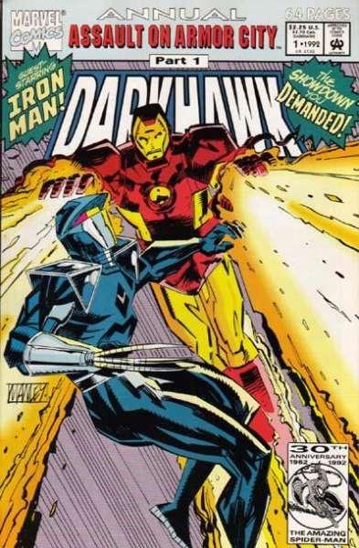 Darkhawk Annual #1, VF+ (Stock photo)