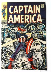 Captain America (1968 series)  #107, Fine- (Actual scan)
