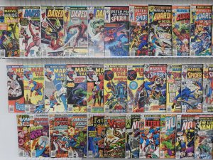 Huge Lot 180+ Silver/Bronze Comics W/ Spider-Man,  Conan, Daredevil Avg G/VG Con