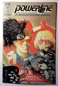 Powerline #4 (1988) Epic Comics Lenore Castle 1st Print Comic Book