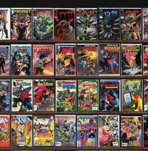 Huge Lot 140+ Comics with The Uncanny X-Men, Prophet, The Black Hood & More!