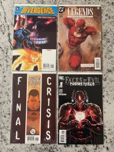 4 DC Comics Prometheus 1 + Final Crisis 5 Legends 16 Divergence 1 FCBD NM J998