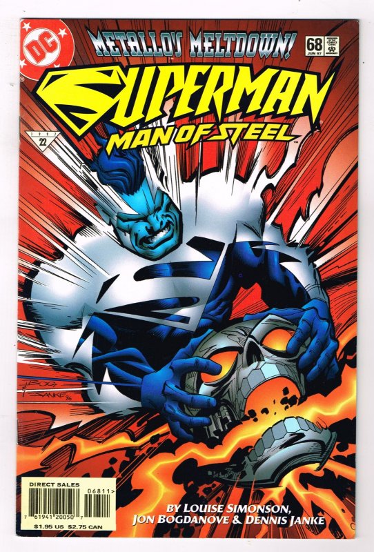 Superman: The Man of Steel #68 (1997) DC Comics