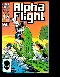 12 Alpha Flight Marvel Comics # 3 4 5 7 23 41 48 49 50 51 62 64 EK4 