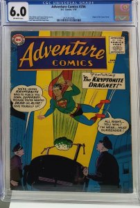 ADVENTURE COMICS #256 CGC 6.0 GREEN ARROW ORIGIN 