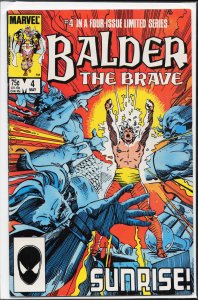 Balder the Brave #4 (1986) Balder the Brave