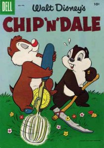 Chip 'n' Dale (1st Series) #4 GD ; Dell | low grade comic December 1955 Walt Dis