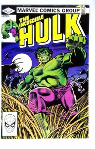 Incredible Hulk #273 Bruce Banner Marvel (1982) VF