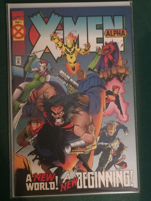 X-Men Alpha #1 Age of Apocalypse AoA