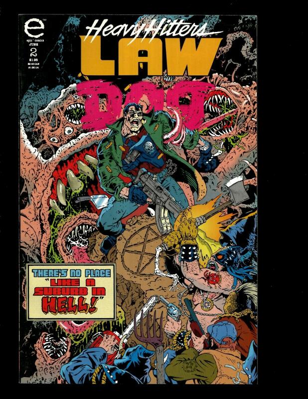 10 Comics Law Dog # 2 1 X-Factor 89 90 Web of Spider-Man 91 X-Force 28 +MORE J22 