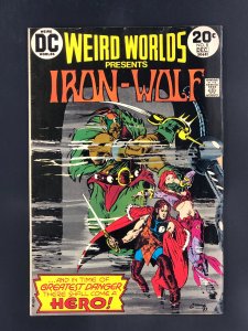 Weird Worlds #8 (1973) 1st Appearance of Iron Wolf