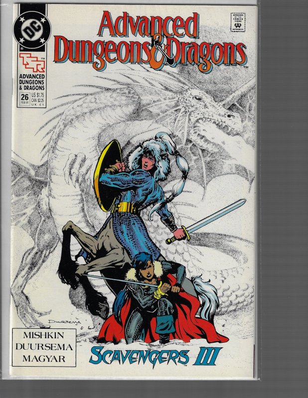 Advanced Dungeons and Dragons #20-36 + Annual  (DC, 1989-1990) NM Average