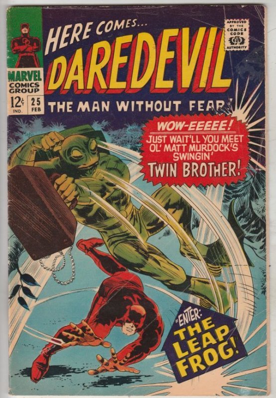 Daredevil #25 (Feb-67) VG/FN Mid-Grade Daredevil