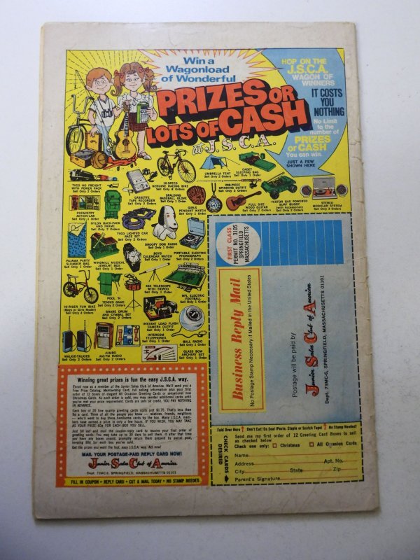 Marvel Team-Up #13 (1973) VG- Condition 3/4 Spine Split