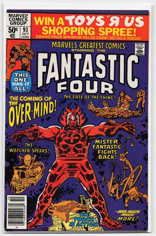 Marvel's Greatest Comics #93 (1980) Fantastic Four