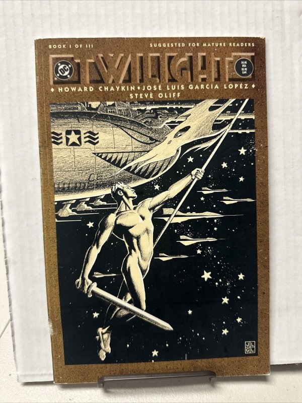 Twilight #1 DC 1990 Graphic Novels Comic Books SC Bend In Spine