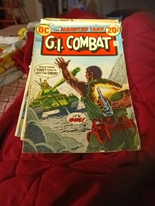 G.I Combat 7 Issue DC Bronze Age Comics Lot Run Set Haunted Tank Collection
