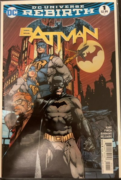 Batman #1 (2016) Batman 