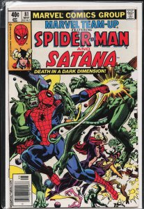 Marvel Team-Up #81 (1979) Satana
