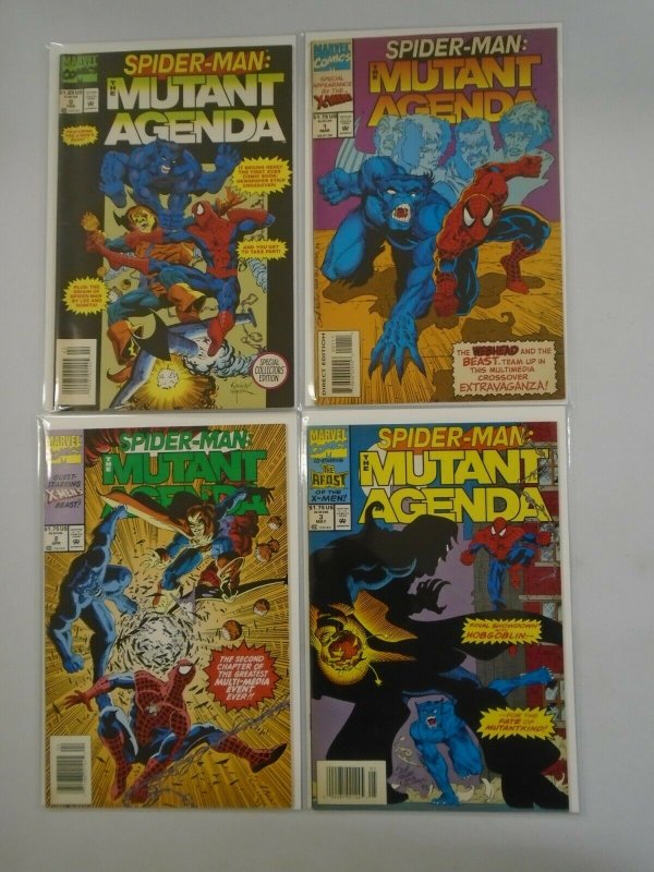 Spider-Man The Mutant Agenda set #0-3 6.0 FN (1994)