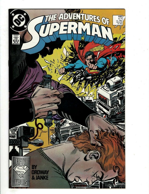 12 Adventures of Superman DC Comics 437 441 442 444 445 446 447 449 450 + HG1